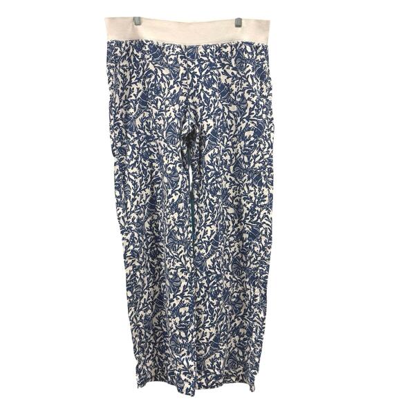 LILLY PULITZER 100% Linen Beach Palazzo Wide Leg Pants, Size XL - Picture 5 of 9